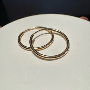 Priscilla Ma 14k Gold *Filled* 16mm hoops
